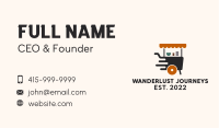 Street Food Cart  Business Card Image Preview