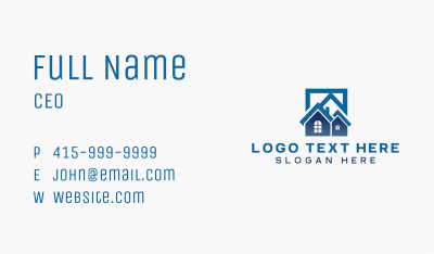 House Home Property Business Card Image Preview
