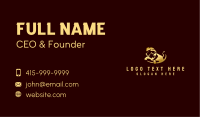 Premium Lion Agency Business Card Image Preview