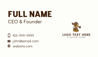 Cowboy Coin Investor Business Card Design