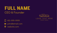 Vintage Car Scribble Business Card Image Preview