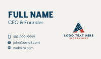 America Patriot Letter A Business Card Preview