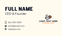 Eco Toucan Cafe Business Card Image Preview