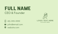 Old Man Lumberjack Business Card Image Preview