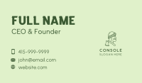 Old Man Lumberjack Business Card Image Preview