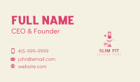 Apple Girl Diner Business Card Image Preview