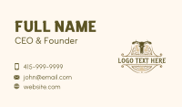 Barbecue Bull Steak Business Card Design