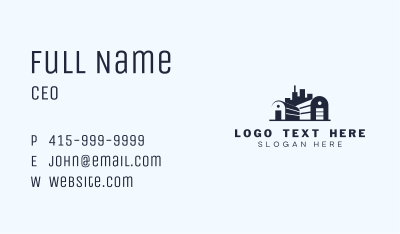 Stockroom Warehouse Distribution Business Card Image Preview