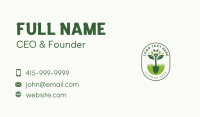 Grass Leaf Shovel Business Card Image Preview