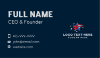 Patriotic American Star Business Card Image Preview