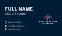 Patriotic American Star Business Card Image Preview