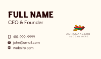 Spicy Tortilla Chips Business Card Image Preview