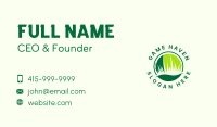 Lawn Grass Gardener Business Card Image Preview