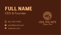 Lovely Serving Coffee Cup Business Card Image Preview