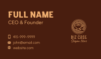 Lovely Serving Coffee Cup Business Card Image Preview