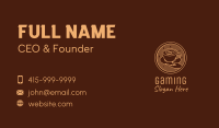 Lovely Serving Coffee Cup Business Card Image Preview