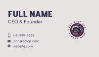 Bighorn Sheep Pasque Flower Business Card Preview