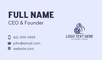 Motorcycle Racing Engine Business Card Preview