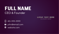 Cocktail Alcohol Drink Business Card Image Preview