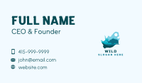 Wild South Africa Rhino Business Card Image Preview