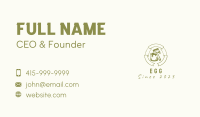 Green Ribbon Painter  Business Card Image Preview