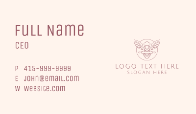 Owl Bakery Shop Business Card Image Preview