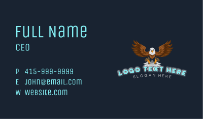 Eagle Bird Gaming Business Card Image Preview