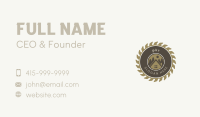 Forest Cabin Carpentry  Business Card Design