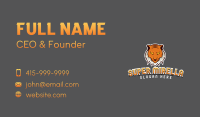 Predator Tiger Gamer  Business Card Image Preview