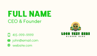 Businessman Lending Money Business Card Preview