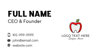 Dental Apple  Business Card Image Preview