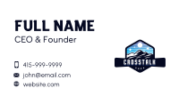 Mountain Adventure Business Card Image Preview