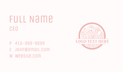 Eco Flower Garden Business Card Image Preview