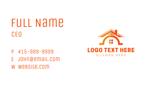 Housing Residence Property Business Card Design Image Preview