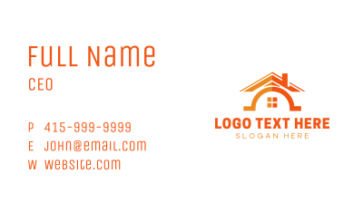 Housing Residence Property Business Card Image Preview