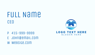 Tshirt Laundry Washing Business Card Image Preview