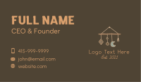 Wall Hanging Macrame Decor Business Card Image Preview