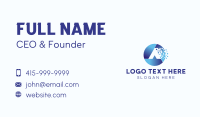 Pixel Shutter Letter A Business Card Image Preview