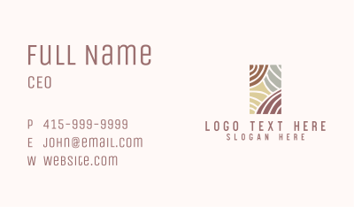 Lumber Wood Craft Business Card Image Preview