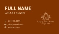 Coffee Cup Line Art Business Card Image Preview