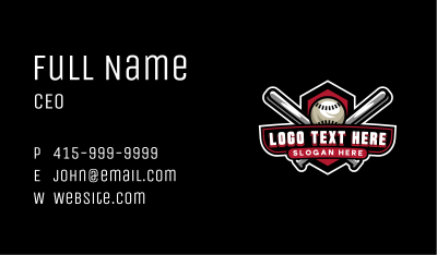 Baseball Sports Team Business Card Image Preview