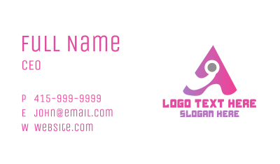 Pink Cyber A Business Card