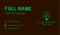 Eco Friendly Leaf Droplet Business Card Image Preview