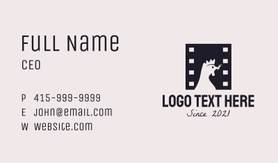 Chicken Film Studio Business Card Image Preview