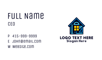 Housing Construction Tools Business Card Image Preview