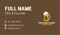 Beer Mug Pub Business Card Image Preview