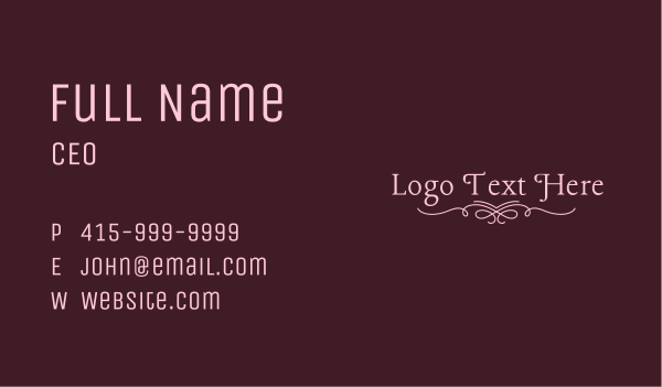 Luxury Jewelry Business Business Card Design Image Preview