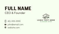 Bird House Eco Business Card Design