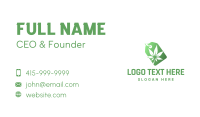 Green Cannabis Store Business Card Preview