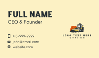  Front Loader Construction Machine Business Card Image Preview